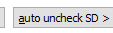 9. auto uncheck SD >